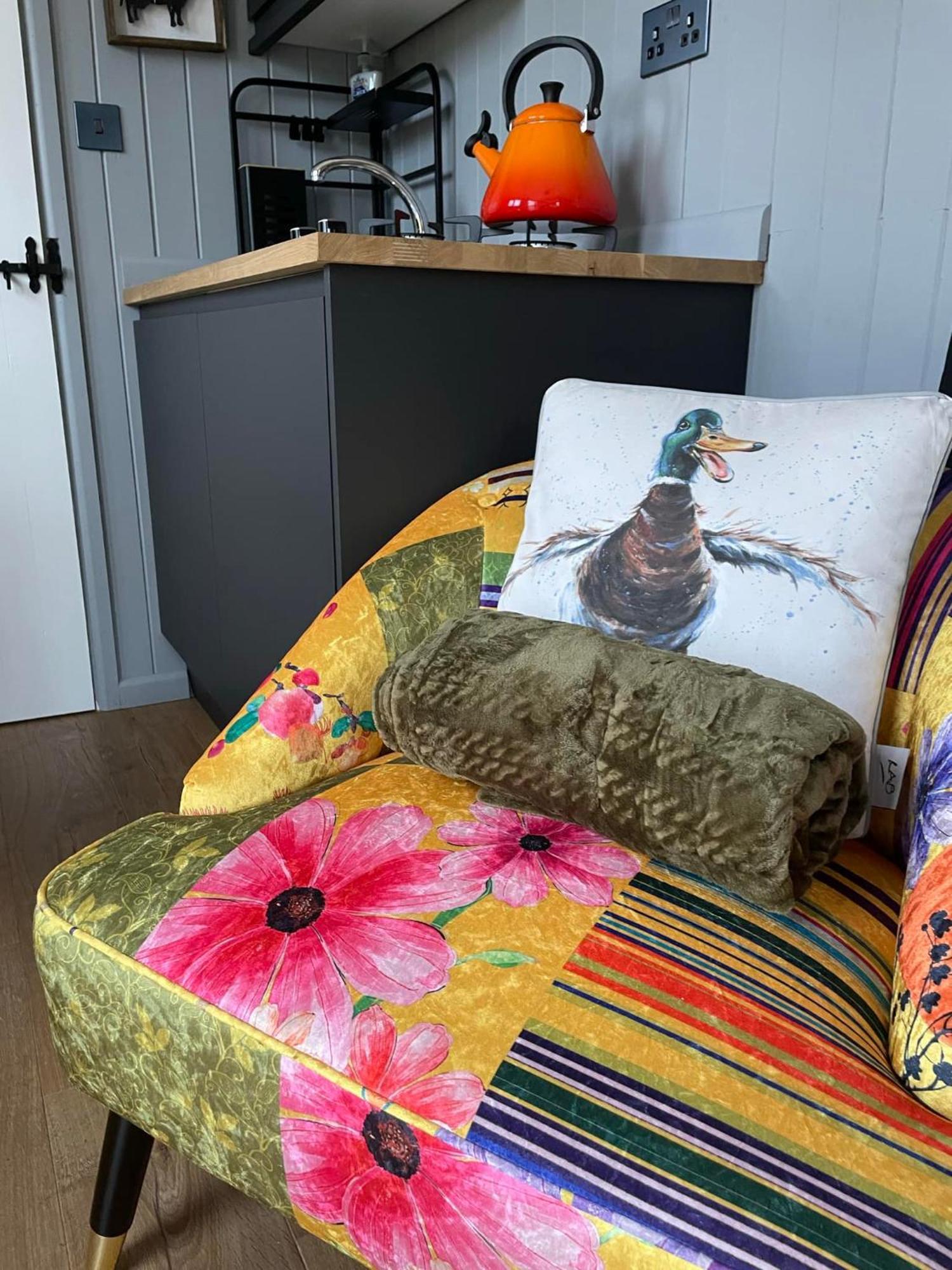 Rusty Duck Retreat Shepherds Hut Shedfield Exteriör bild